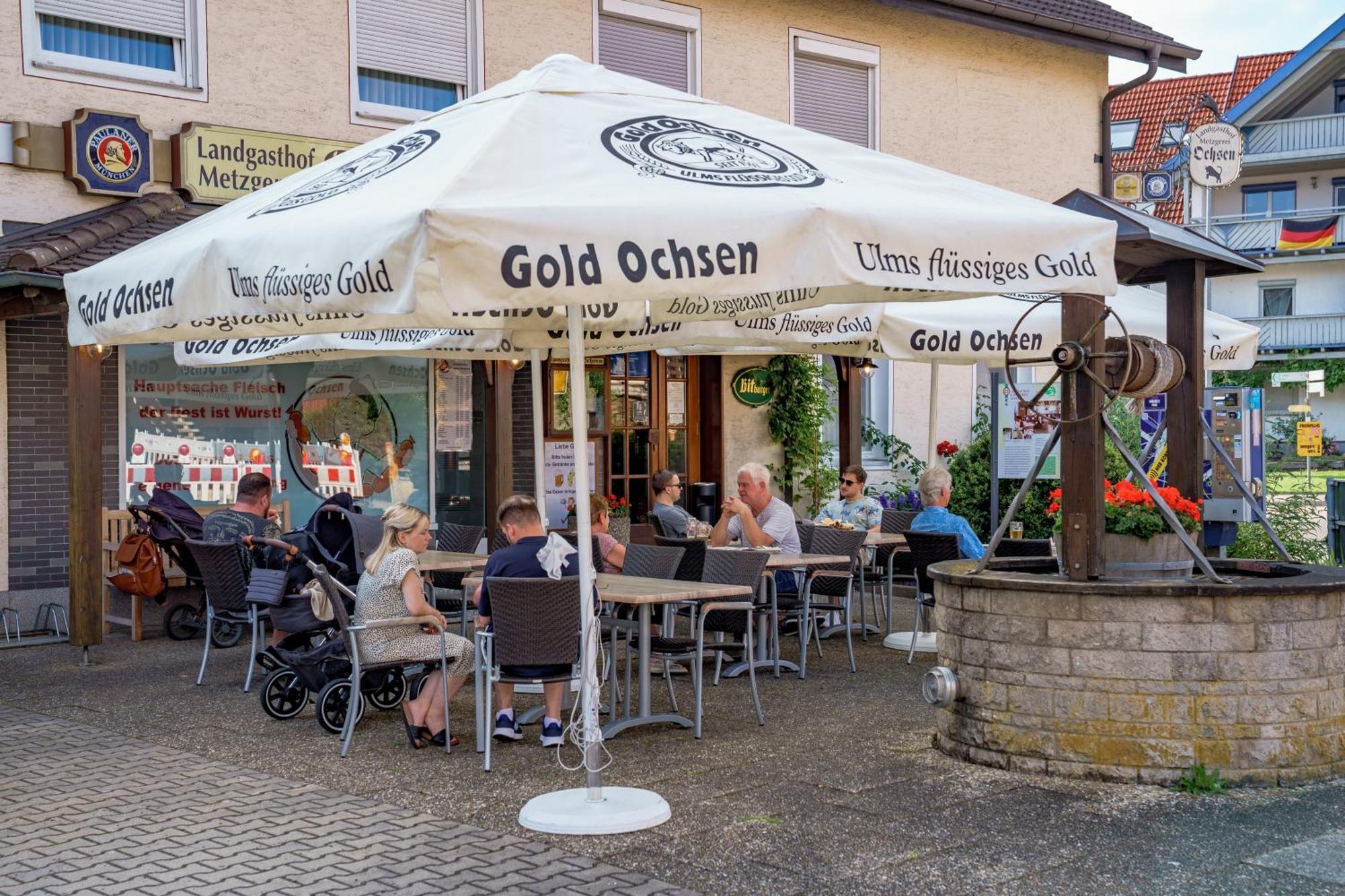 Landgasthof Ochsen Neresheim Bagian luar foto