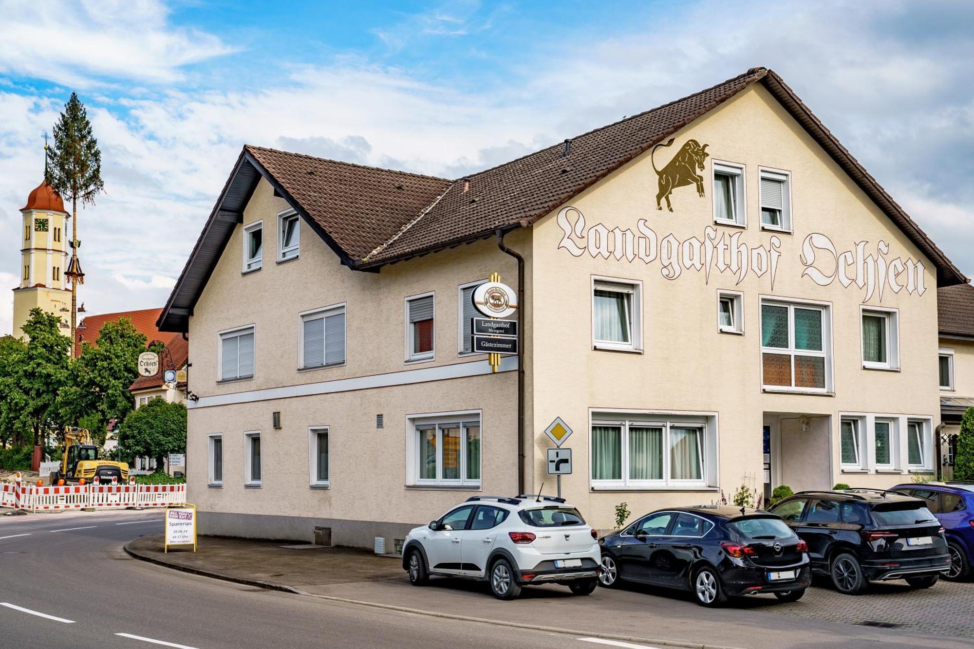 Landgasthof Ochsen Neresheim Bagian luar foto